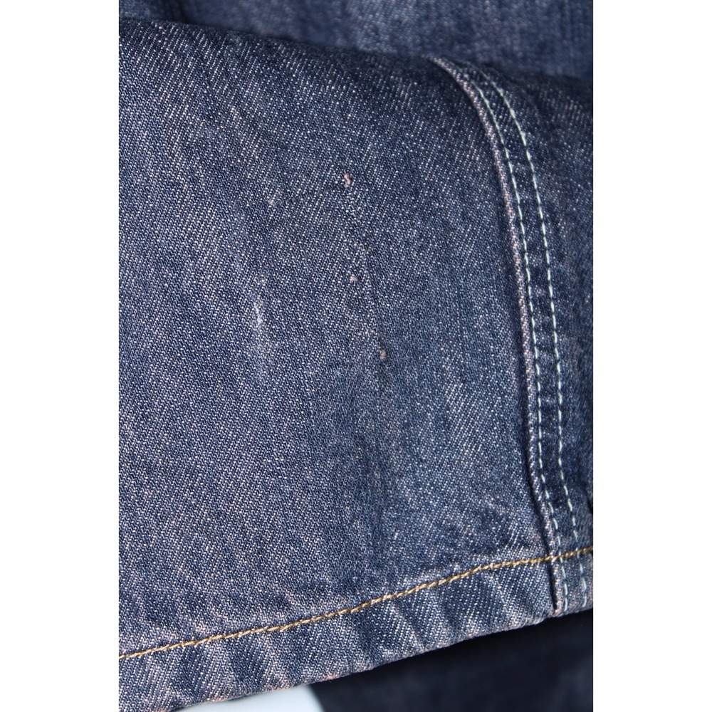 Iron Workers Men's Size 42x32 Navy Blue Lined Knee Padded Jeans - Picture 12 of 14